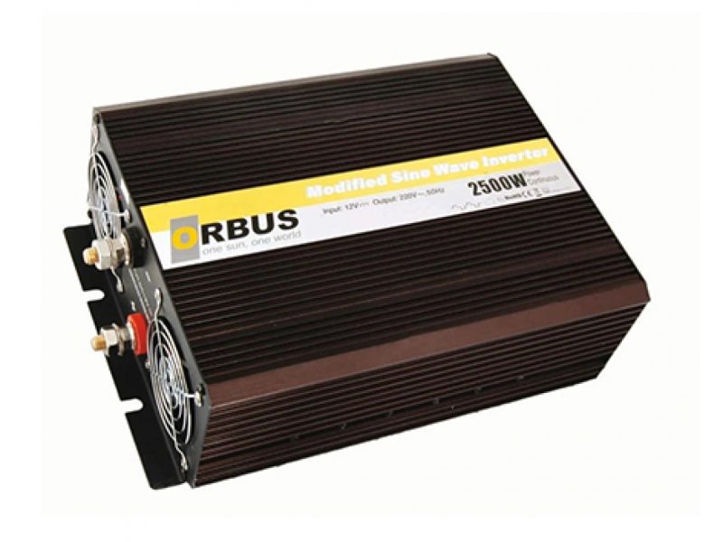 Orbus 2500 watt 12v volt modifiye sinüs inverter orb2500